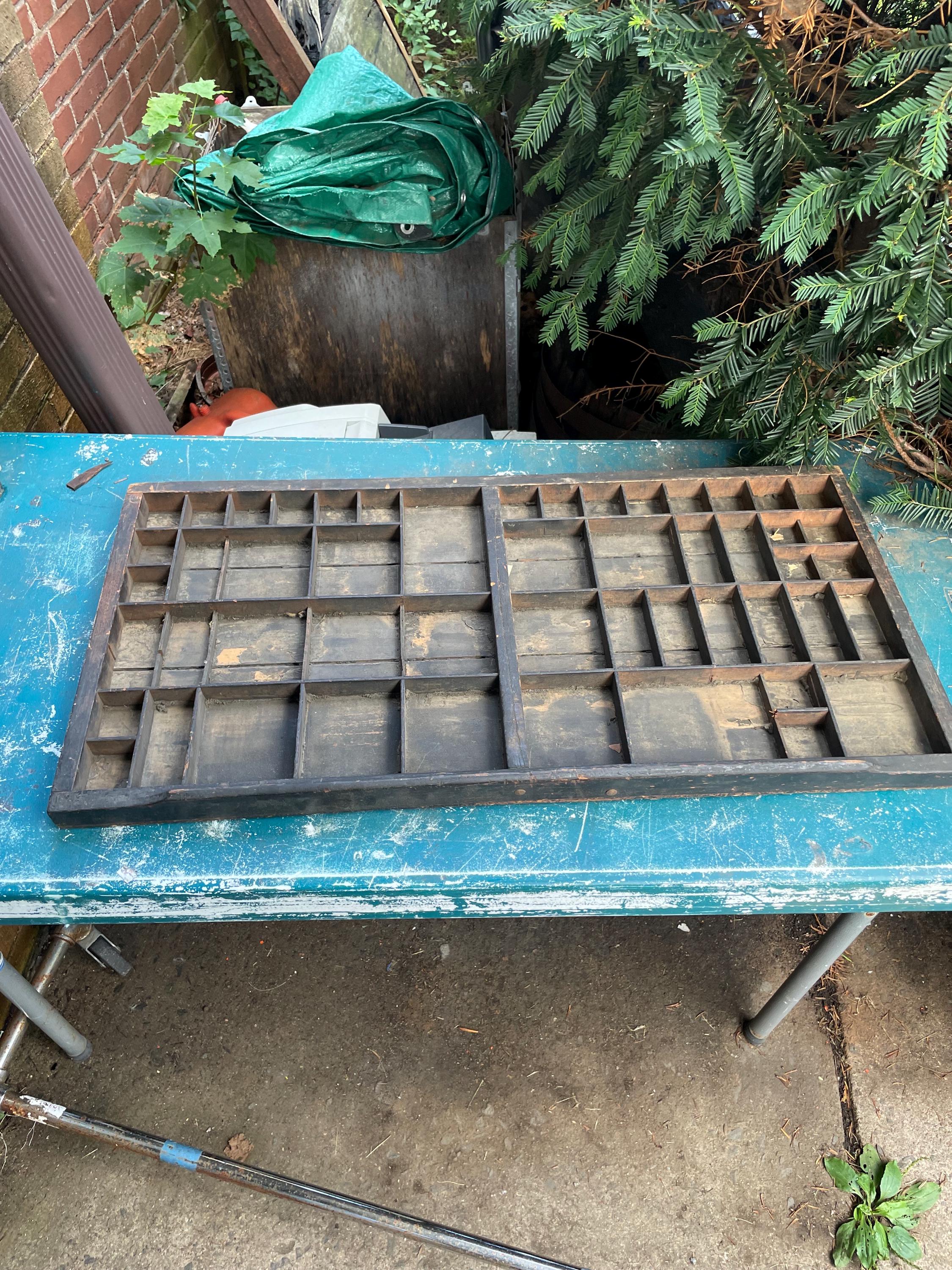 Vintage Printer Box - Etsy