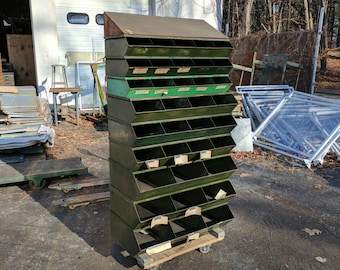 Metal Sectional Stacking Bin Unit Stackbin 9 unit Combo
