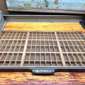 Drukarki szufladowe Hamilton Letterpress Triple Case Type