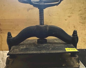 Antique Large Book Press  15 x 10