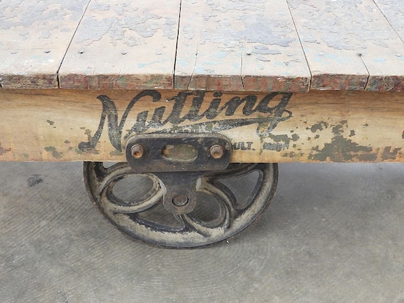 Nutting cart cheap coffee table