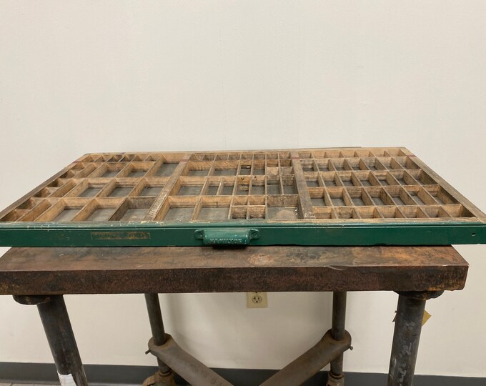 Letterpress Type Case Printers Drawer 325 Etsy