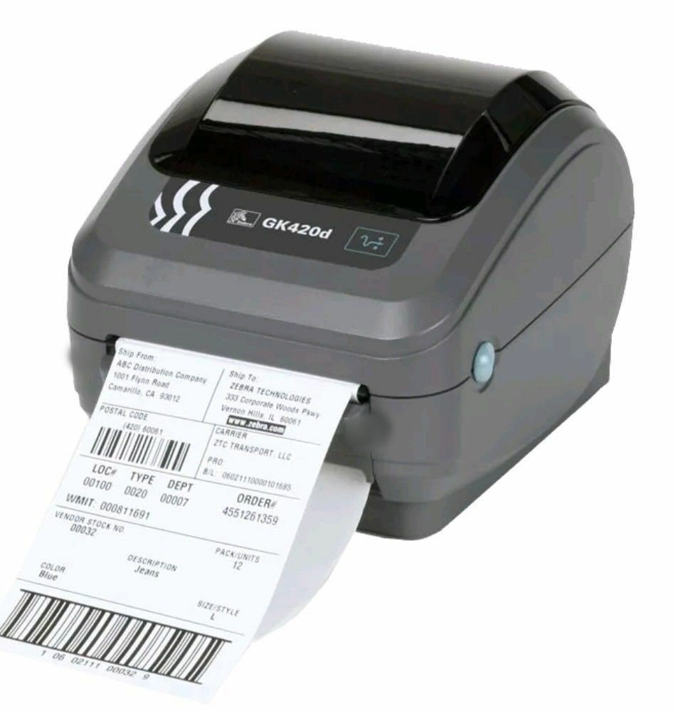 Zebra GK420d Shipping Label Printer USPS, FedEX, USPS - Etsy