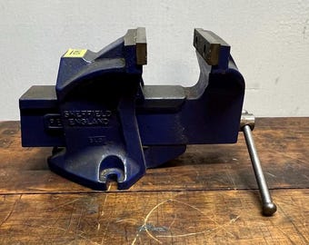 Vintage Record 1 Ton Capacity 4" Bench Vice