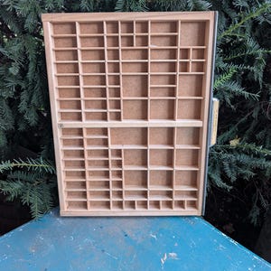 Hamilton Letterpress California Job Type Case Printers Drawer