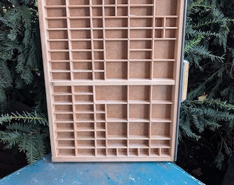 ユニークな小型活版印刷タイプセット引き出し - Etsy 日本