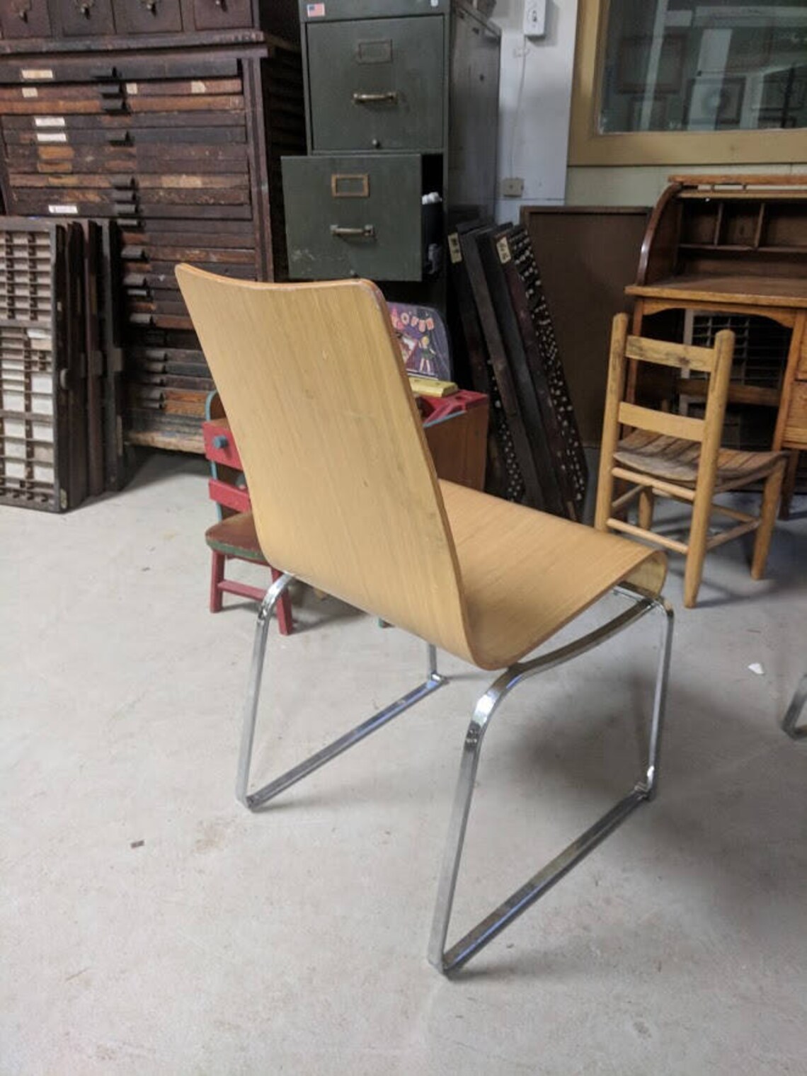 Bentwood Desk Chair | Etsy