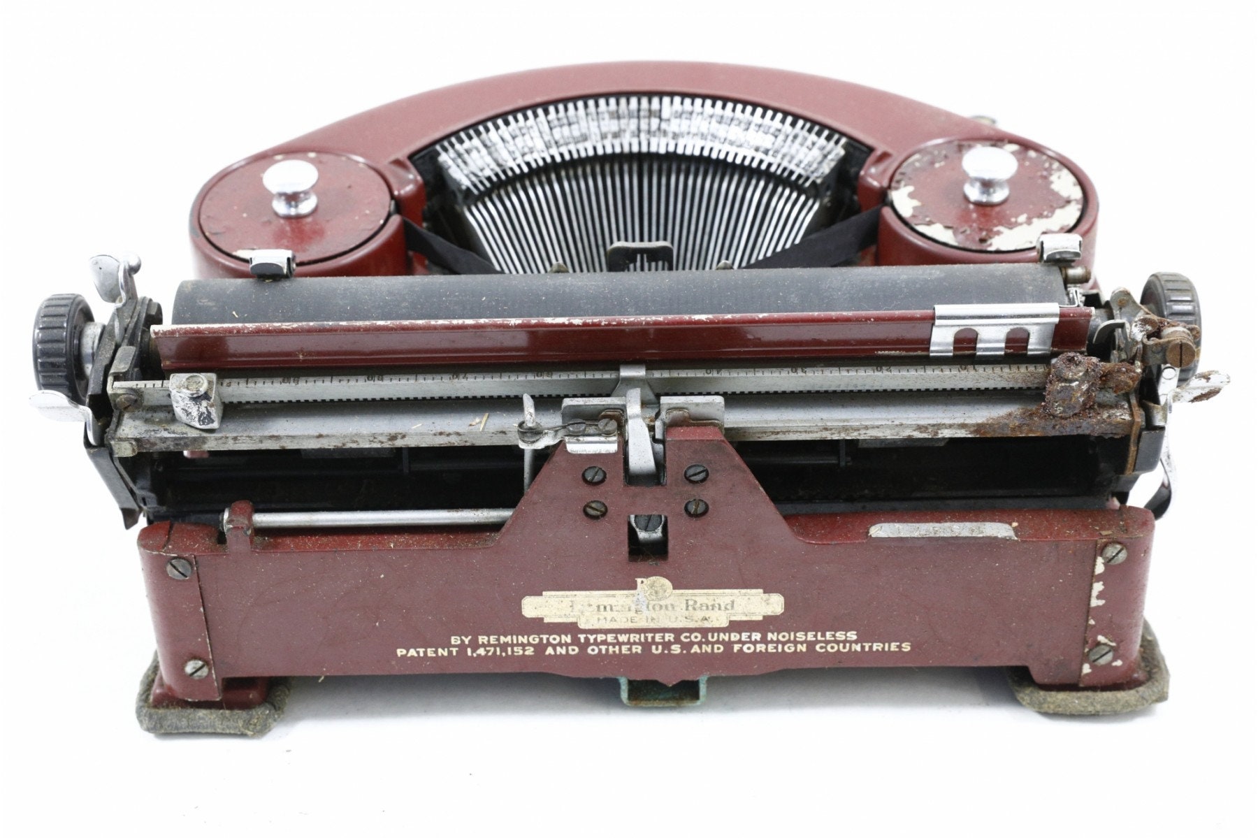 アンティーク レミントン ノイズレス ポータブル タイプライター 1933 