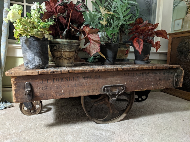 Vintage Original Factory Carts Etsy