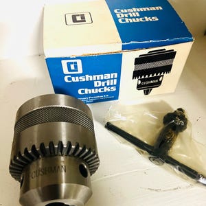 Cushman Ball Bearing Industrial Drill Chuck 1/8”-3/4” 4JT