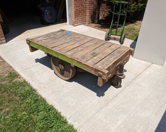 Large Factory Furniture Cart Nutting, Lineberry Style 64