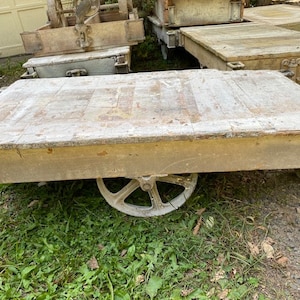 Oryginalny Wszystkie Oryginalne Nutting Factory Meble Railroad Cart BP639