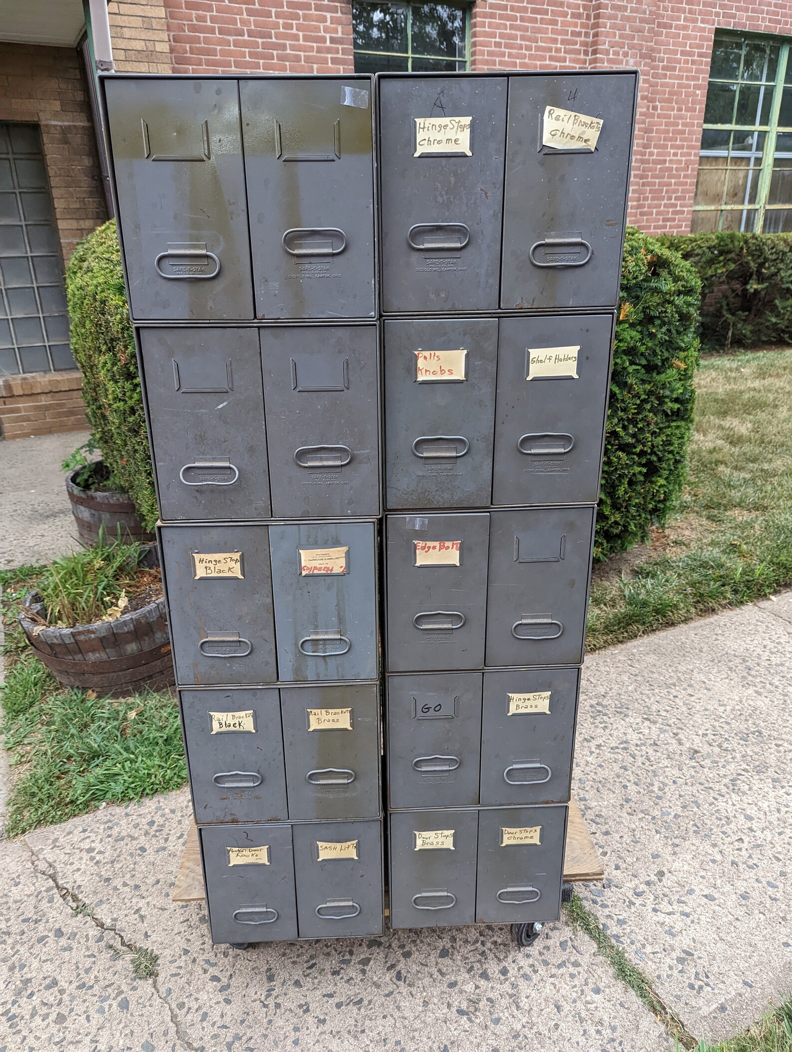 Vintage Safe-t-stack File Storage Stackable Units 2 Drawer - Etsy