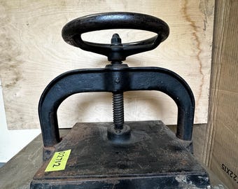 Antique Large Book Press  12 x 10