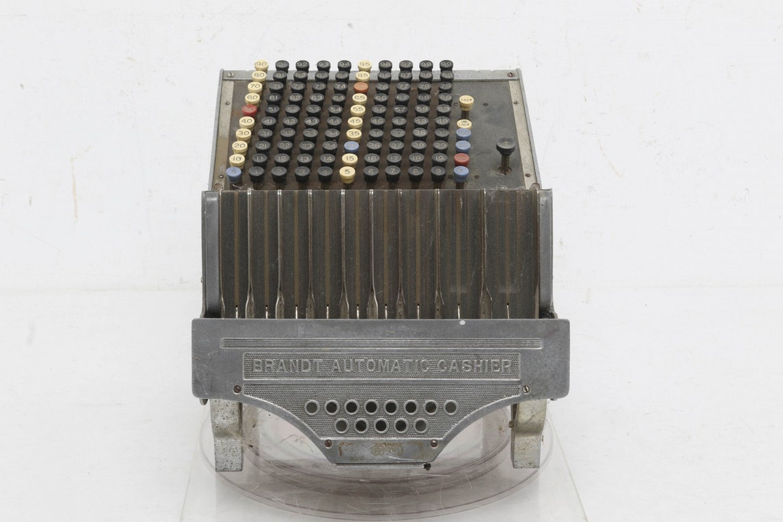 Antique Brandt Automatic Cashier Change Dispenser Etsy