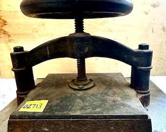 Antique Large Book Press  12 x 10