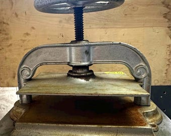 Antique Large Book Press  12 x 9