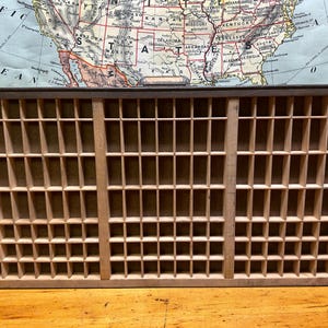 Clean Hamilton Letterpress Triple Case  Printers Drawer