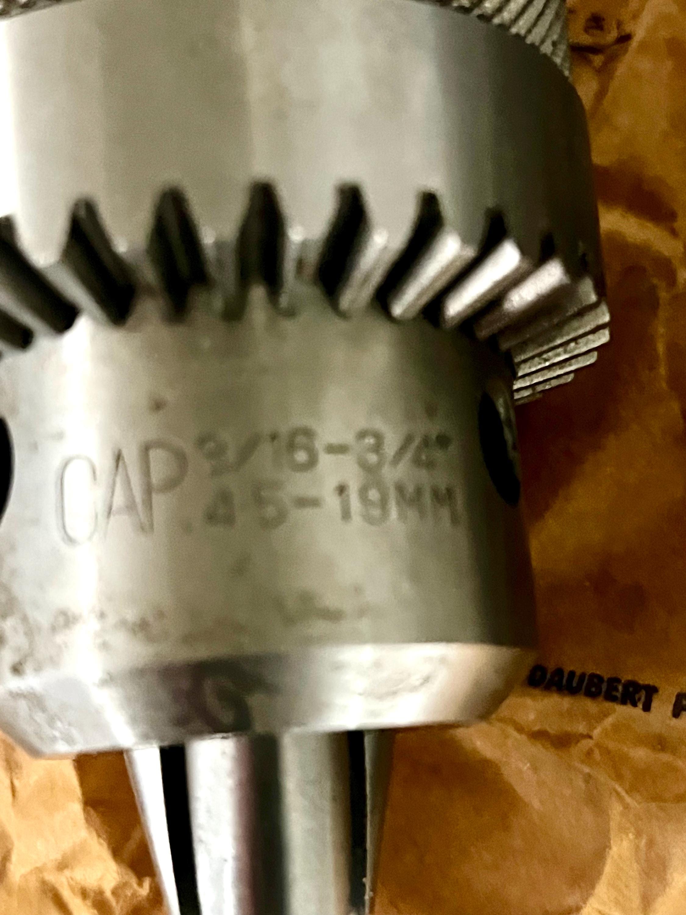 Cushman Ball Bearing Industrial Drill Chuck 3/16”-3/4” 3JT - Etsy