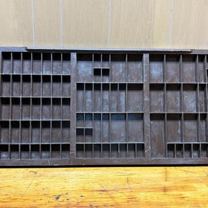 Antique printers tray - Etsy 日本