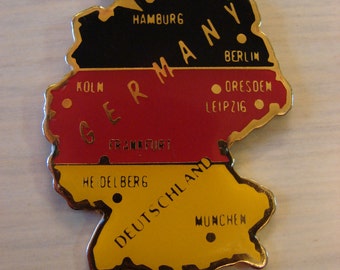 Map of Germany Deutschland Pendant