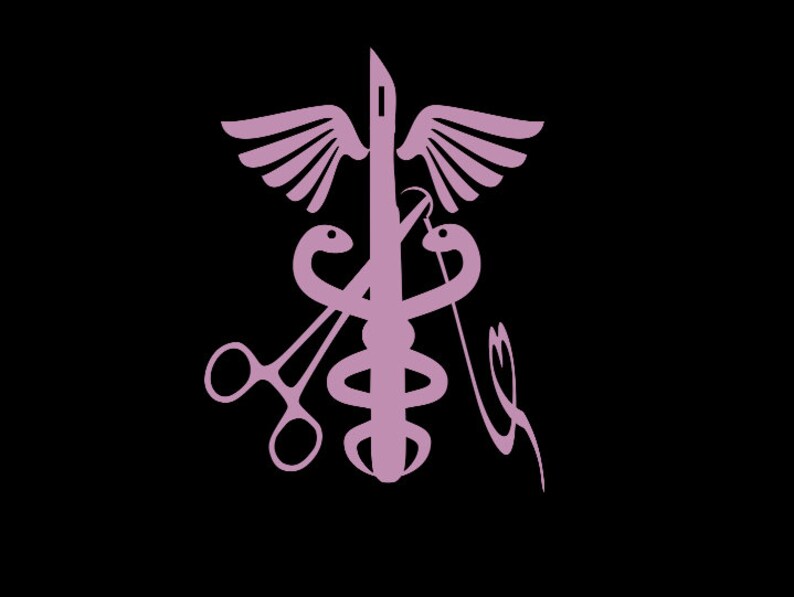 CUSTOM Surgical Tech Inspired Vinyl Decal Etsy
