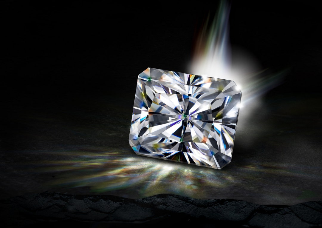 Moissaniteinternational Moissanite International Radiant