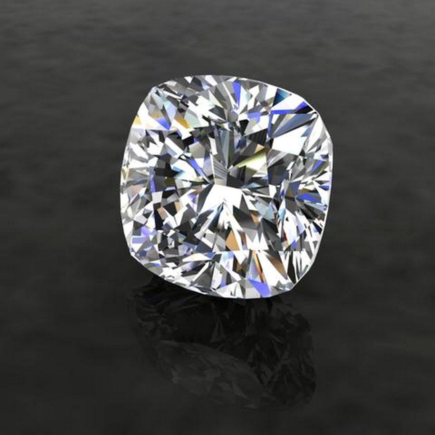 Cushion cut moissanite loose best sale stones