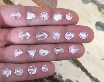 ROSECUT Selection of Fancy Diamond Loose Stones White Antique Heirloom Cuts Genuine Natural Miscellaneous Custom Vintage Engagement Rings