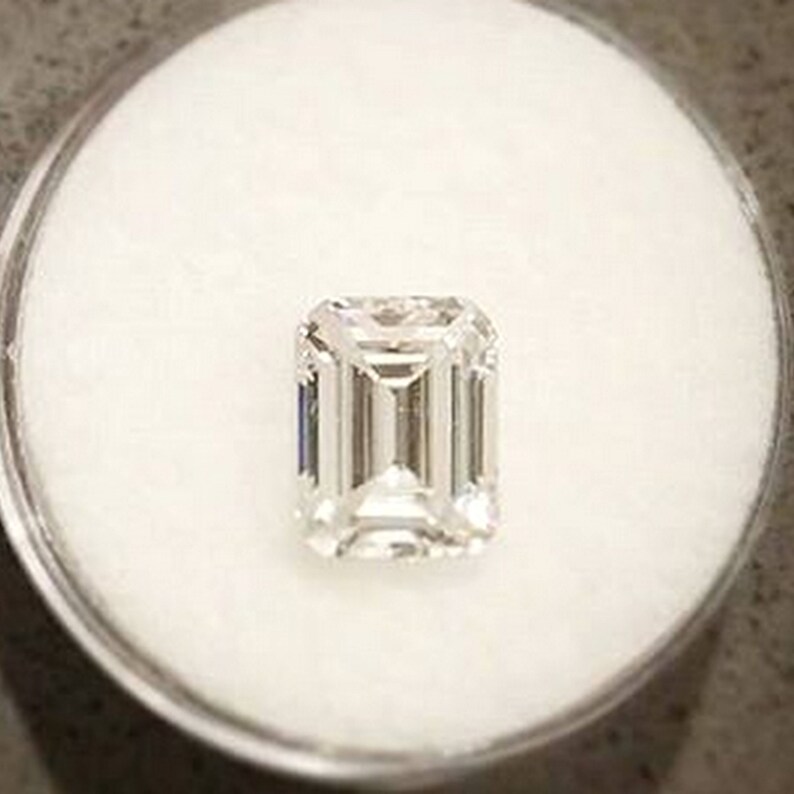 HARRO EMERALD Cut Moissanite Loose Gemstones Moissanite Large Etsy