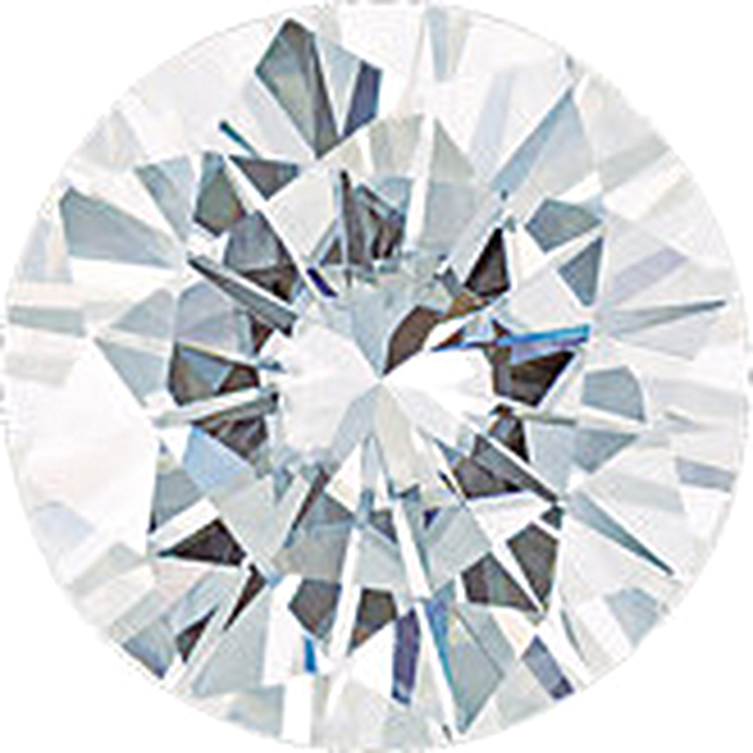 FOREVER ONE ROUND Brilliant Cut Round Moissanite Loose Gemstones