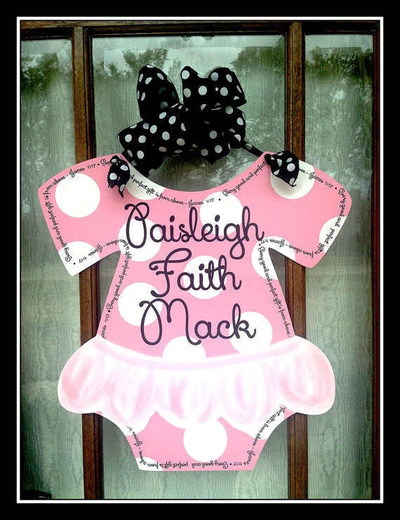 Hospital Door Baby Tutu Welcome Home Baby Sign Welcome Baby Etsy
