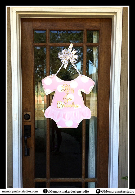 Hospital Door Baby Tutu Welcome Home Baby Sign Welcome Baby Etsy