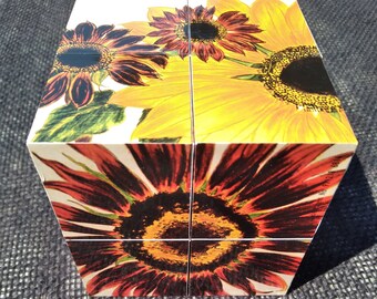 Sunflower Cube Puzzle