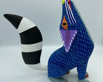 Art Objects Sculpture Oaxaca woodcarving by Armando Jimenez and Antonia Alejandro Spirit Animal 100% Handmade Mexican Art California Quail Bird Alebrije Art Objects Sculpture Oaxaca woodcarving by Armando Jimenez and Antonia Alejandro Spirit Animal 100% Handmade Mexican Art California Quail Bird Alebrije