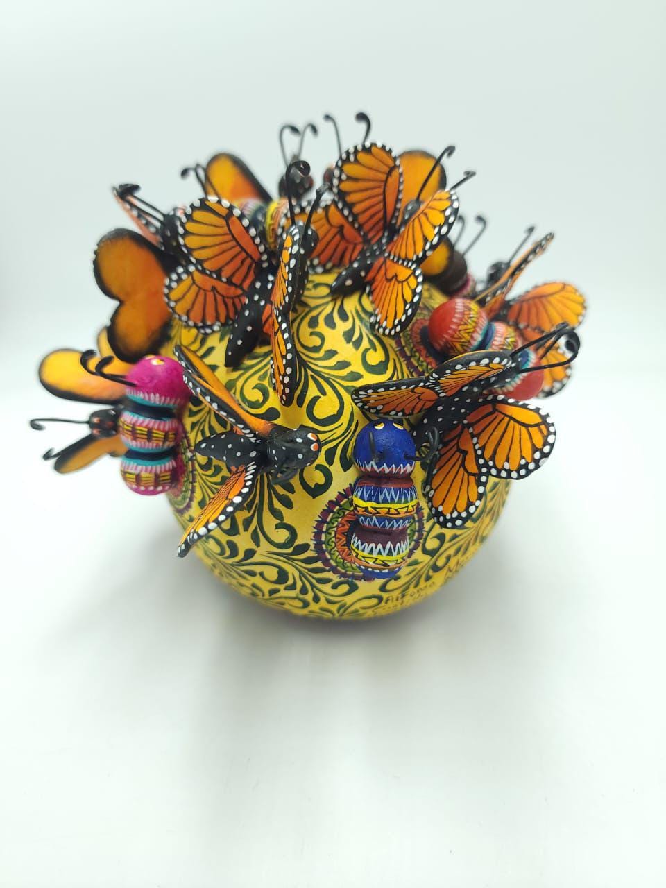 Skull Day of the Dead Ceramics by Alfonso Castillo Hernandez