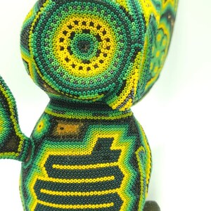 Huichol Beaded Owl