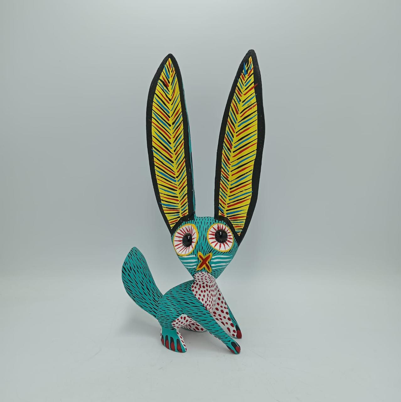 メキシコ オアハカ ウッドカービング うさぎ Arsenio Morales 2 Oaxacan Wood Carving Rabbit by Arsenio Morales PP8101 - Etsy