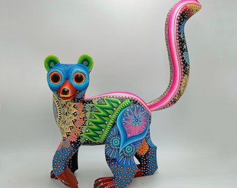 メキシコ アレブリヘ フクロウ 木彫り 民芸品 オアハカ メキシコの民芸品 オアハカの木彫り アレブリヘ ハンドメイド フクロウ