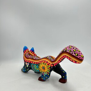 Oaxacan Wood Carving Hand Made Fox by Estudio 2403 PP7178 - Etsy