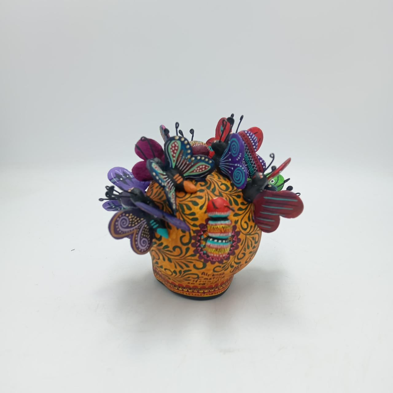 Day of the Dead Ceramics Skull by Alfonso Castillo PP8124 - Etsy