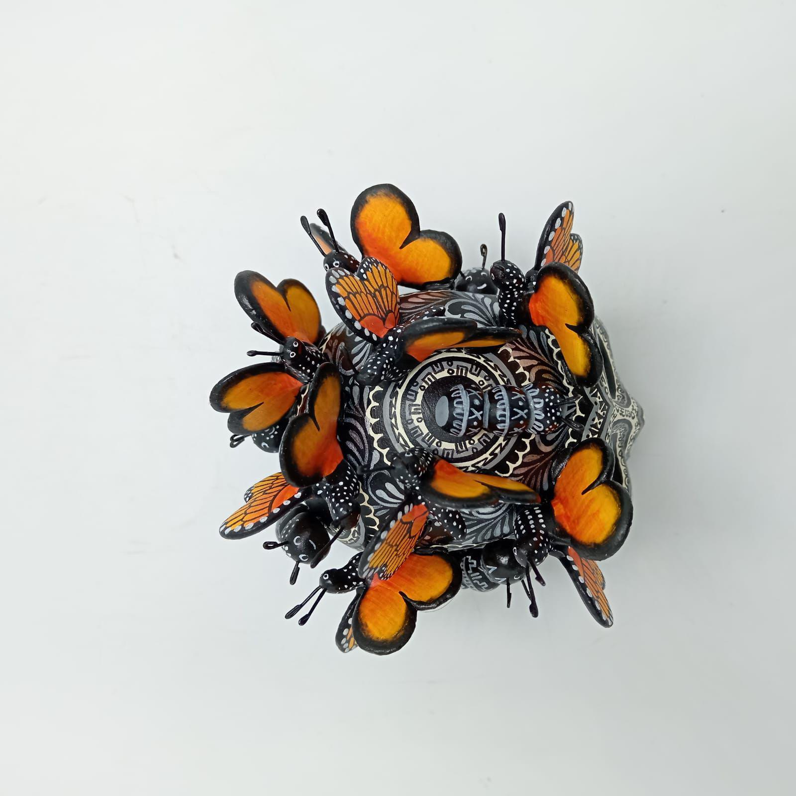 Day of the Dead Ceramics Skull by Alfonso Castillo PP7692 - Etsy