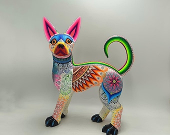 Oaxacan Wood Carving Rabbit by Arsenio Morales PP8101 - Etsy