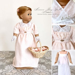 Regency Era Outfit PDF pattern designed to fit 18 dolls image 10