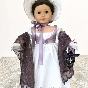 Regency Era Outfit PDF pattern designed to fit 18 dolls image 8