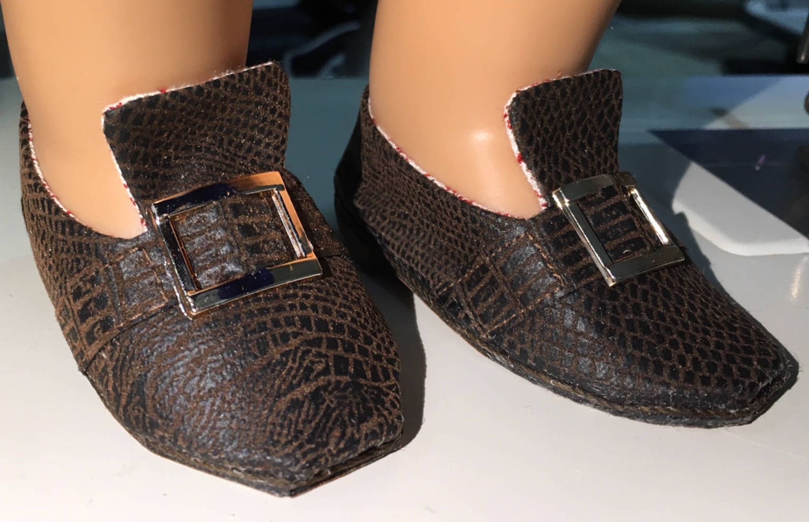18th Century Colonial Shoe pattern made to fit 18 dolls Etsy