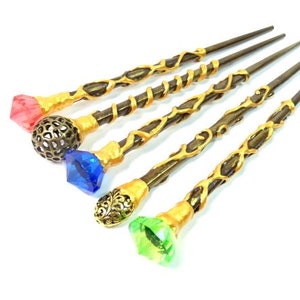 Magic Wand Wizard Wand Fairy Wand Witches Wand Steampunk Wand Cosplay Party Wand Warlock Magic Wand Magic Wands