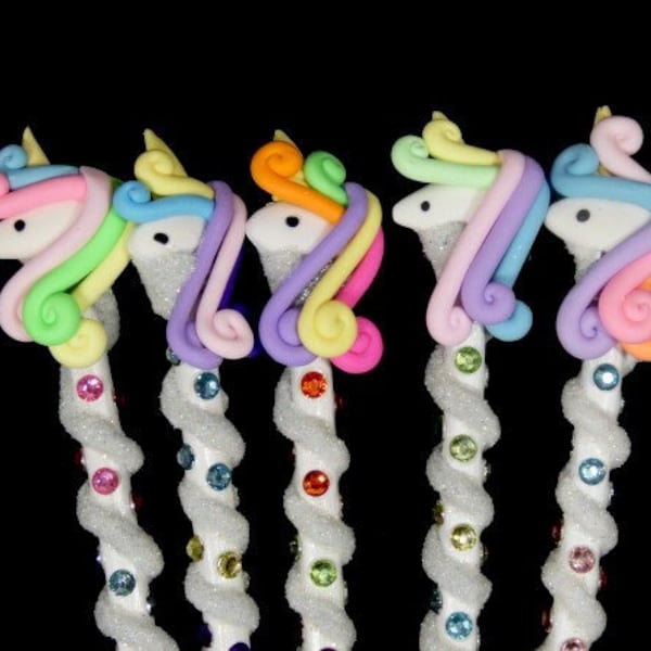 Unicorn Magic Wand Rainbow Unicorn Wand Magic Wand Wizard Wand Fairy Wand Witches Wand Steampunk Wand Cosplay Party Wand