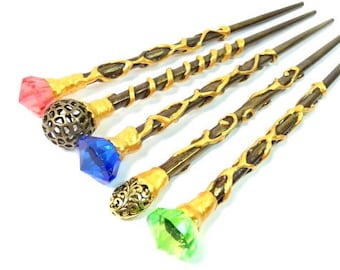 Magic Wand Wizard Wand Fairy Wand Witches Wand Steampunk Wand Cosplay Party Wand Warlock Magic Wand Magic Wands