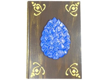 Blue Dragon Egg Journal Notebook Dragonegg Notebook Diary Dragon Notebook Magical Notebook Sketch Book